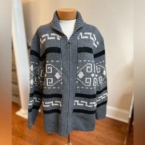 Men’s Pendleton The Original Westerly gray cardigan, NWT. Discontinued color